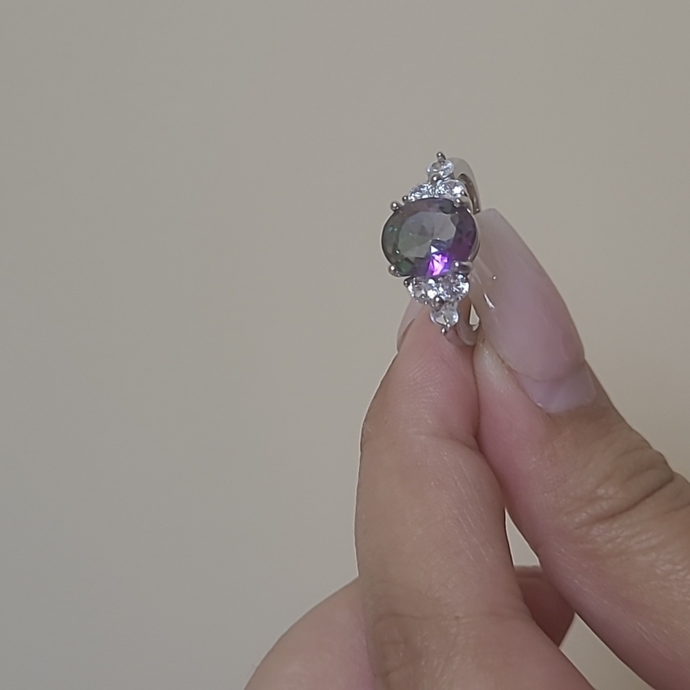 Topaz Ring Size 7 - Picture 5 of 5